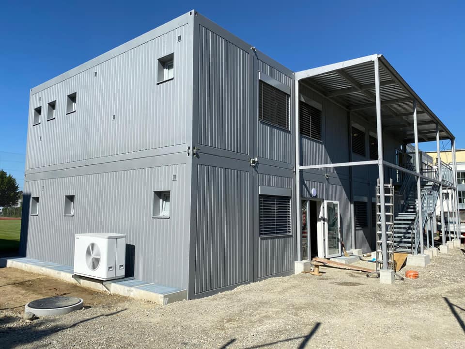 Luft-Wasser-Wärmepumpenheizung Aussenaufstellung