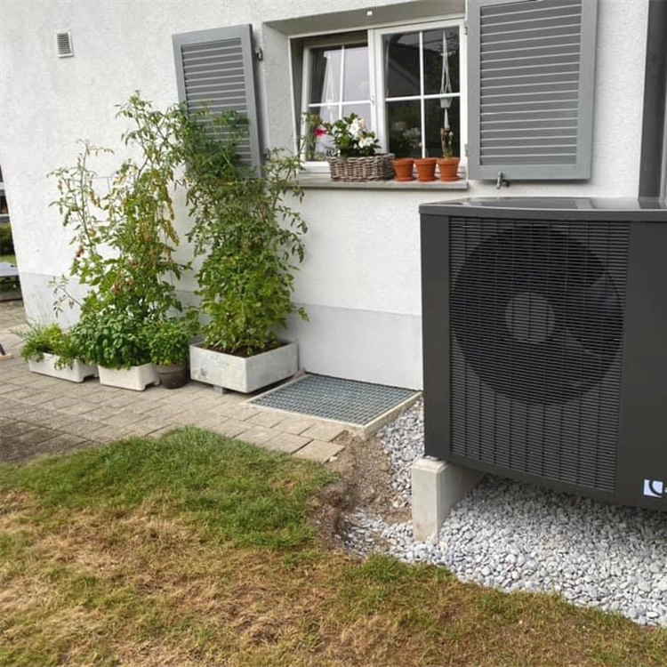 Luft-Wasser-Wärmepumpenheizung Aussenaufstellung