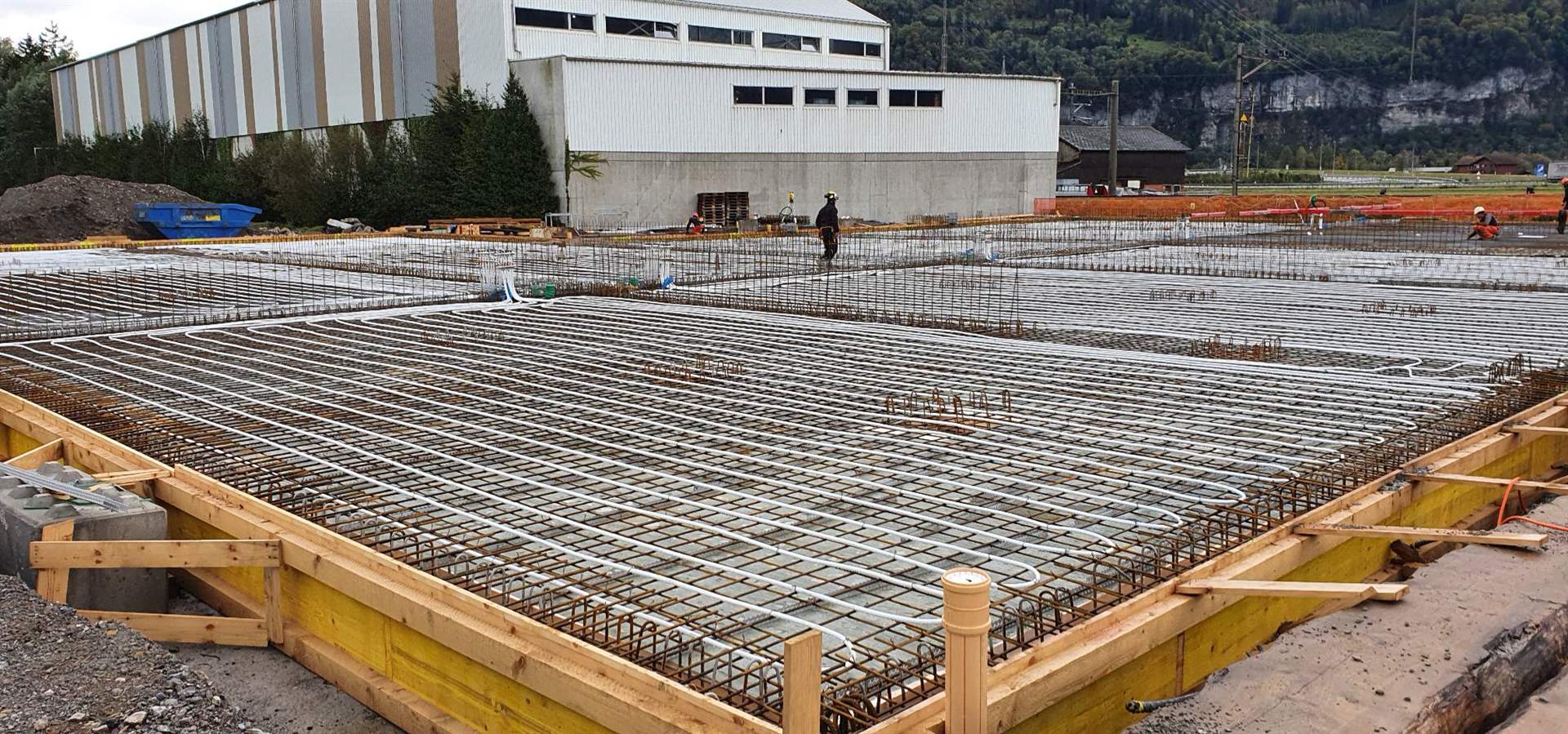 Luft-Wasser-Wärmepumpenheizung Aussenaufstellung