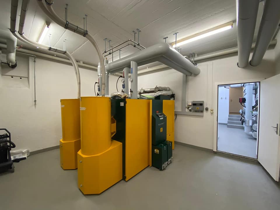 Pellet-Heizungsanlage
