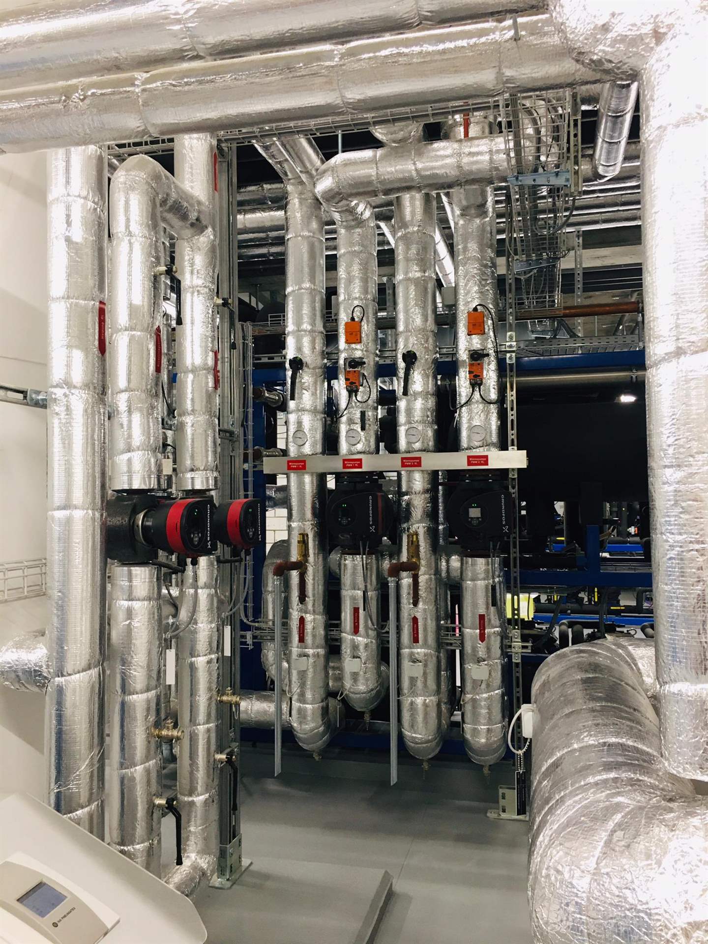 Wasser-Wasser-Wärmepumpenheizung